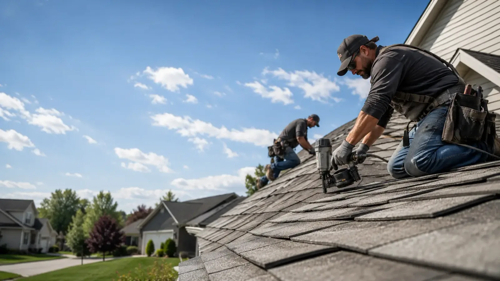 Storm Damage Roof Repair in Bridgeport, NY near me